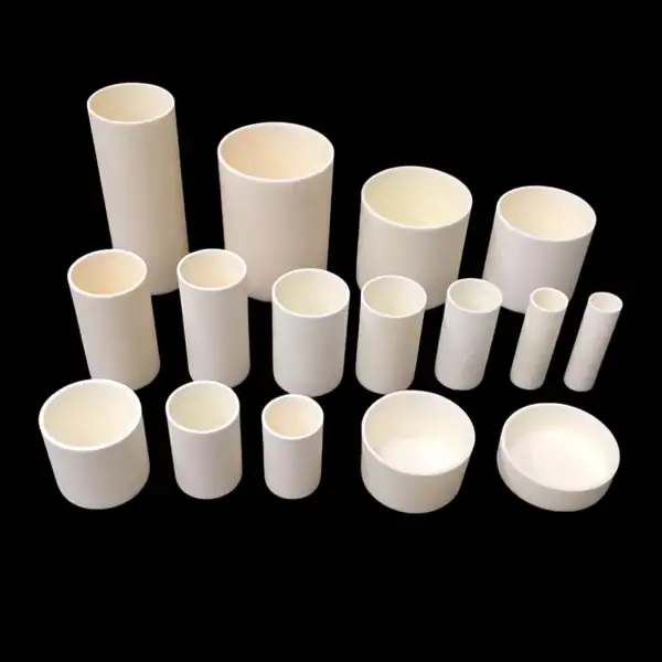 99% alumina crucible for high temperature laboratory applications